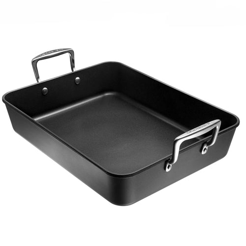 35X27 Cm Le Creuset Les Forgees Rechteckiges Backblech aus Antihaft-Aluminium