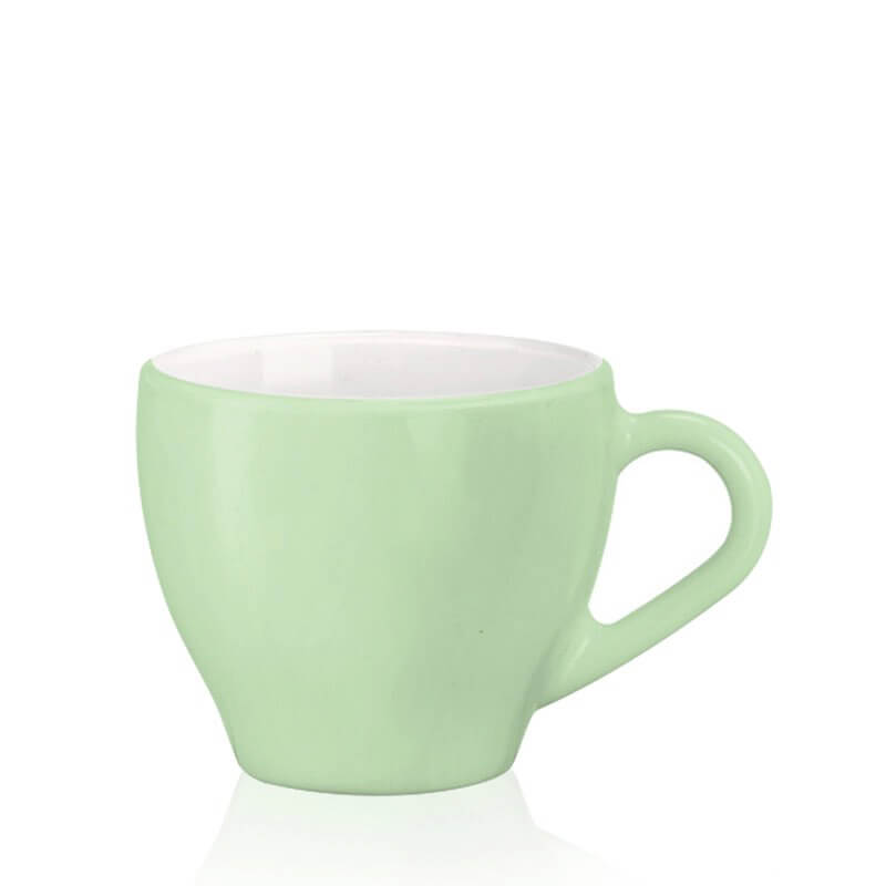 8 Cl Bormioli Rocco Aromateca Tasse espresso en verre opale Set de 6 pièces