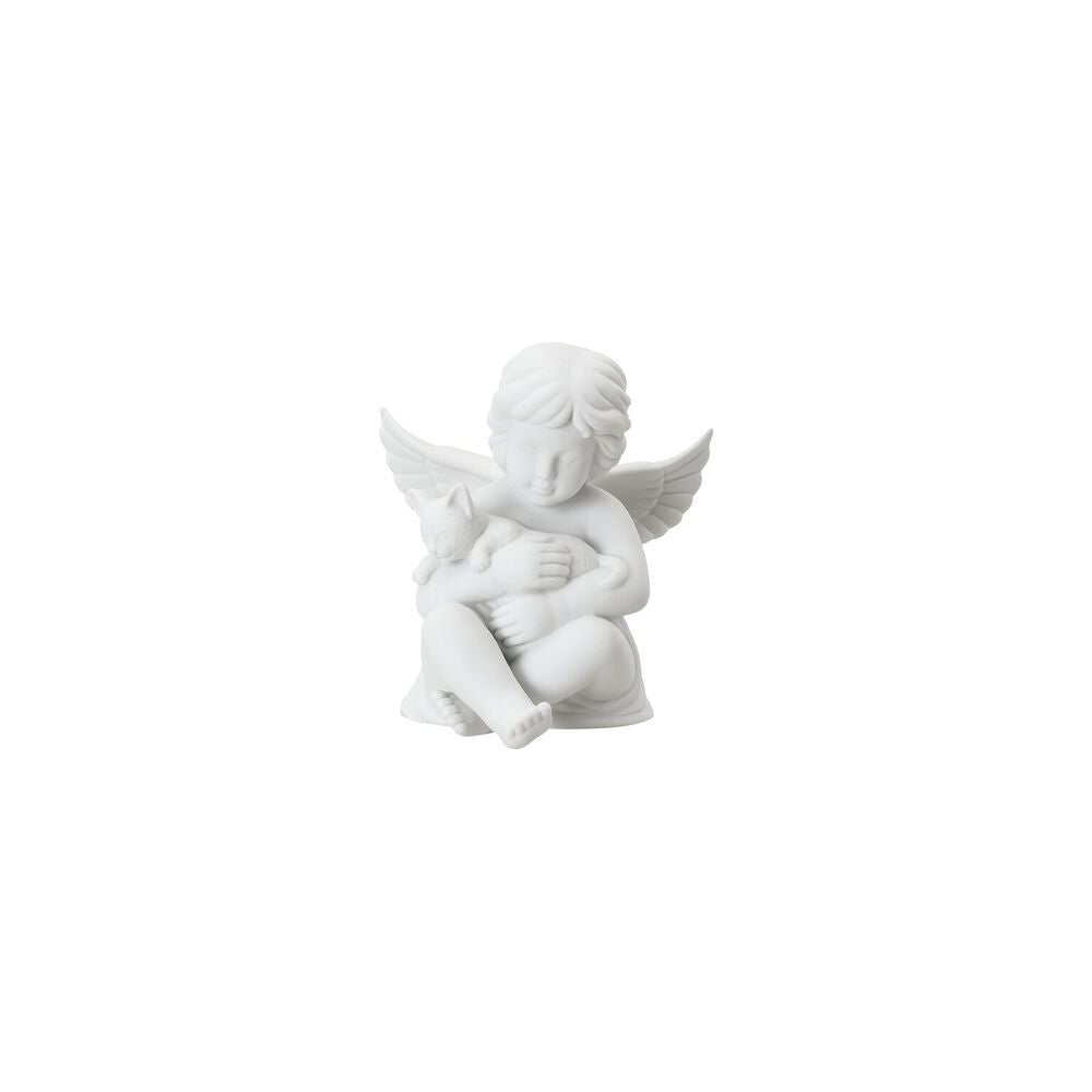 Rosenthal Angels Angelo Con Gatto In Porcellana