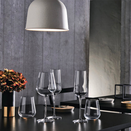 45 Cl Bormioli Rocco Inalto Uno Wasserglas aus Glas - Set mit 6 Stück