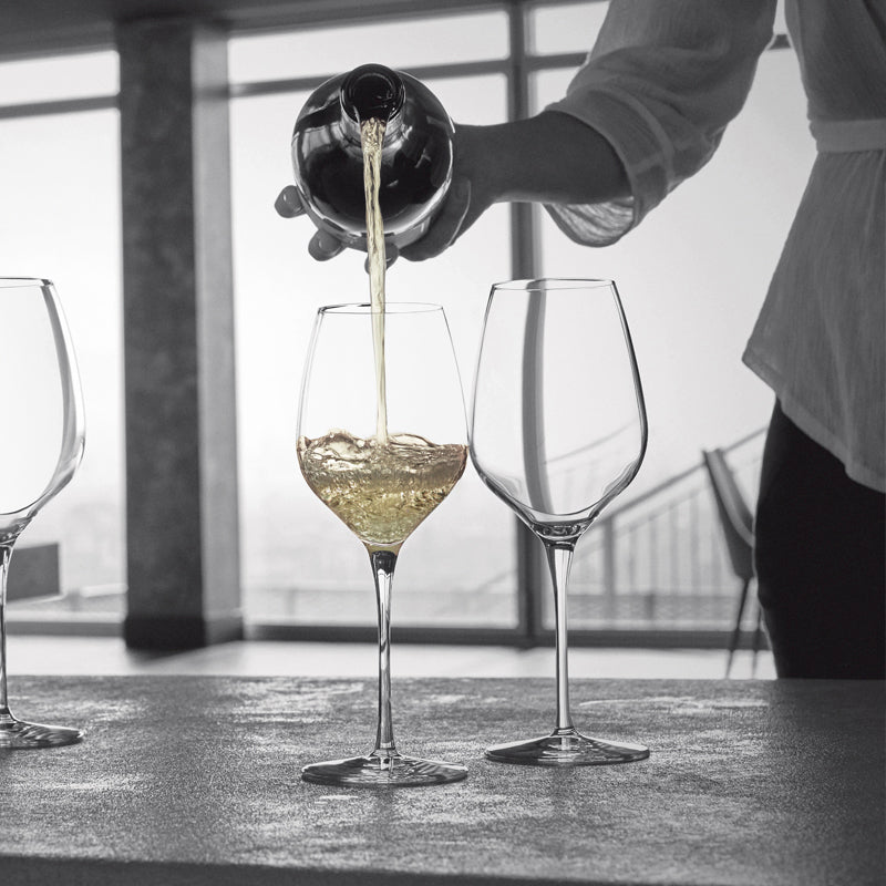 30 5 Cl Bormioli Rocco Inalto Tre Sensi Verre à Vin Blanc en Verre Set 6 Pcs