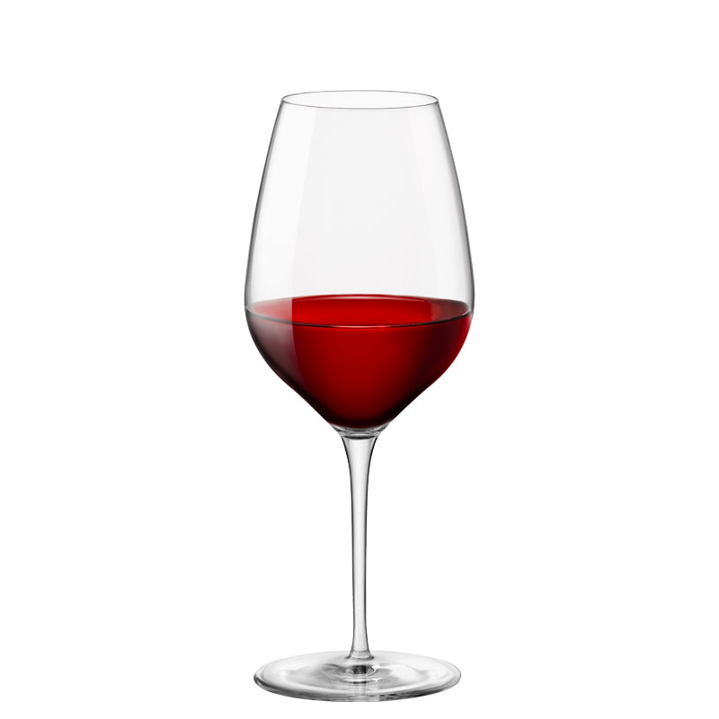 55 Cl Bormioli Rocco Inalto Tre Sensi Calice Vino Rosso In Vetro Set 6 Pezzi