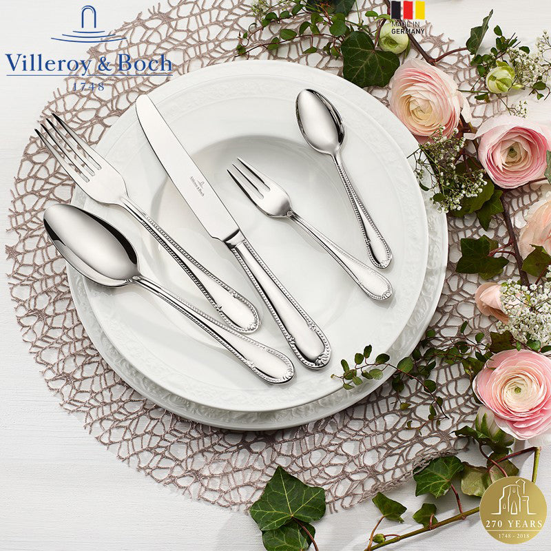 Villeroy And Boch Mademoiselle Bestekset in Roestvrijstaal - Set van 30 Stuks