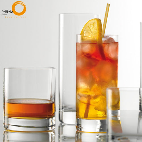 45 Cl Stolzle Lausitz New York Bar Softdrinkglas aus Glas - Set mit 6 Stück