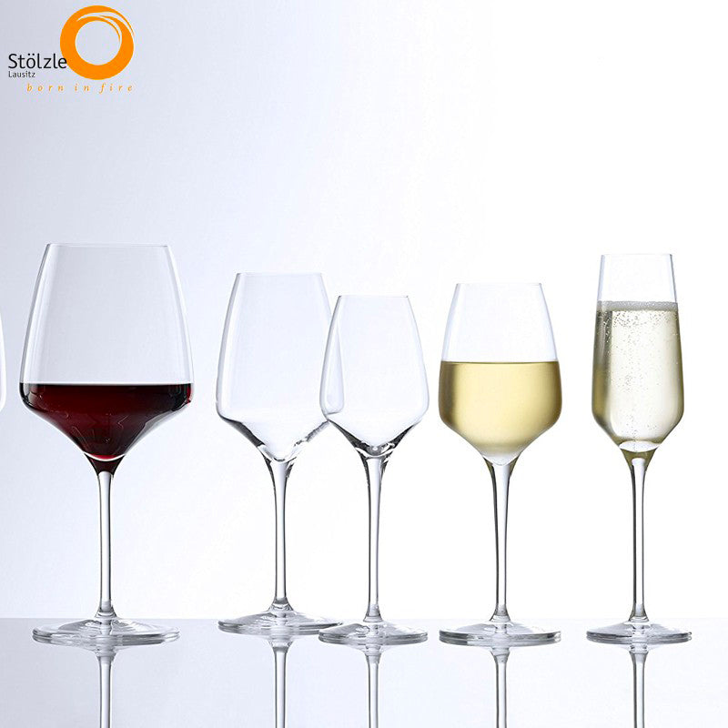 18 8 Cl Stolzle Lausitz Experience Flûte à champagne en verre Set de 6 pièces