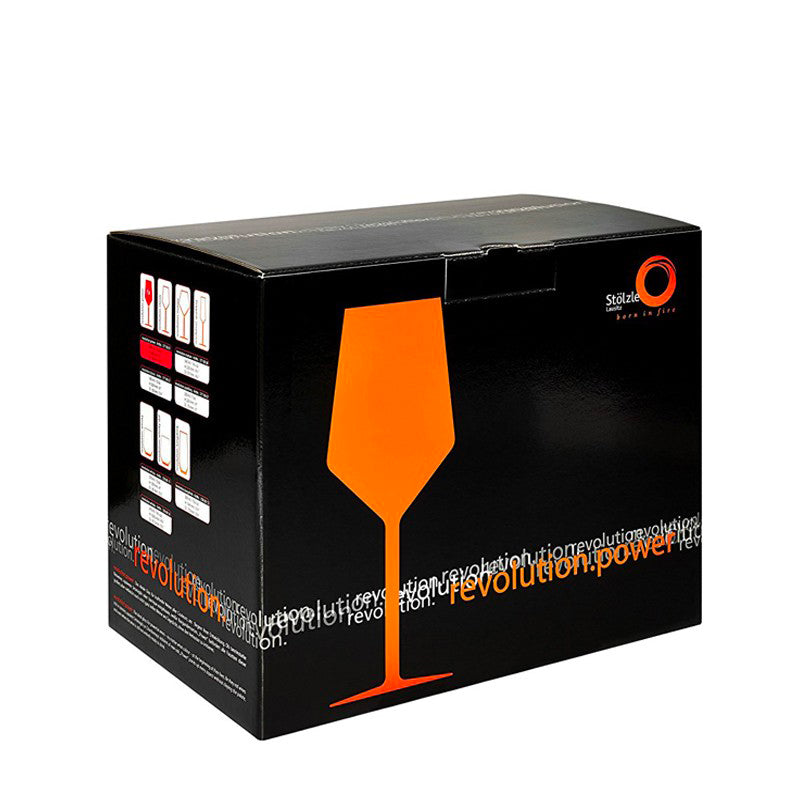 49 Cl Stolzle Lausitz Revolution Verre à Vin Rouge en Verre - Lot de 6 Pièces