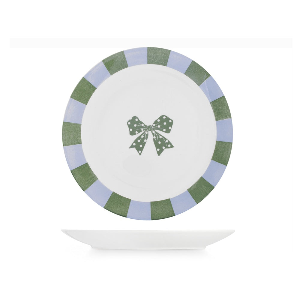 H&H Coupe Minty Servies In Porselein - Set van 18 St.