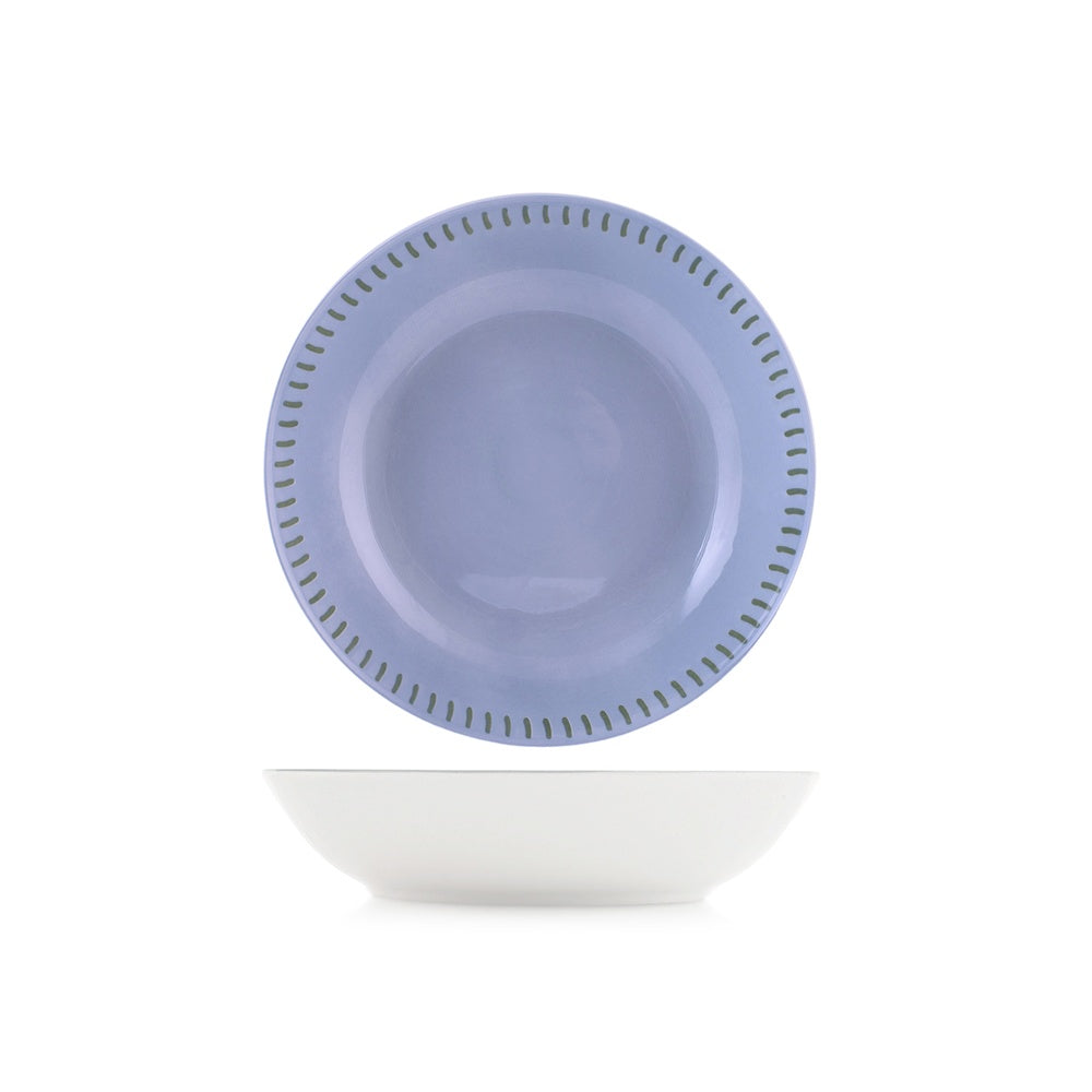 H&H Coupe Minty Servies In Porselein - Set van 18 St.