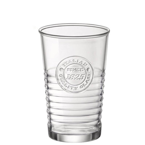 32 5 Cl Bormioli Rocco Officina 1825 Bicchiere Acqua In Vetro Set 4 Pezzi
