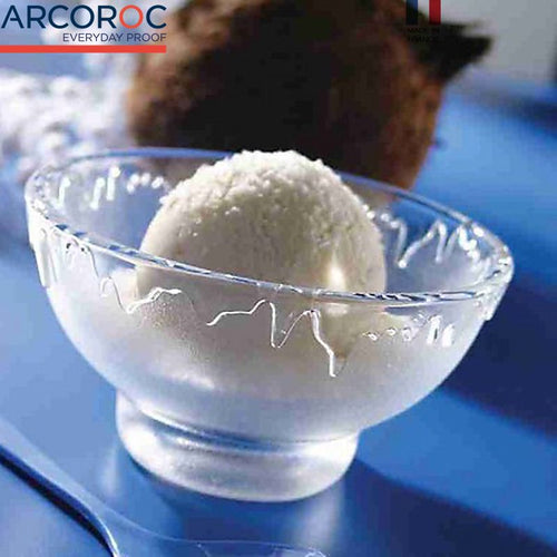 20 Cl Arcoroc Pepite Eisbecher aus Glas Set mit 6 Teilen