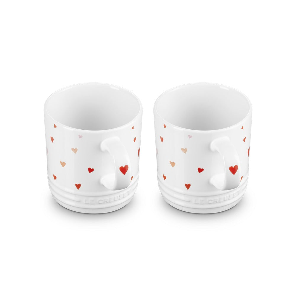 35 cl - Le Creuset London Tazza Mug In Gres Vetrificato Set 2 Pz