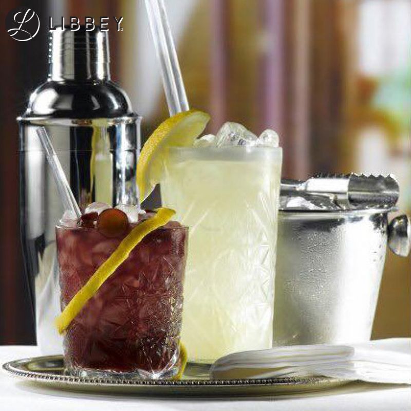 47 3 Cl Libbey Hobstar Vaso de Refresco en Vidrio - Set de 12 Piezas