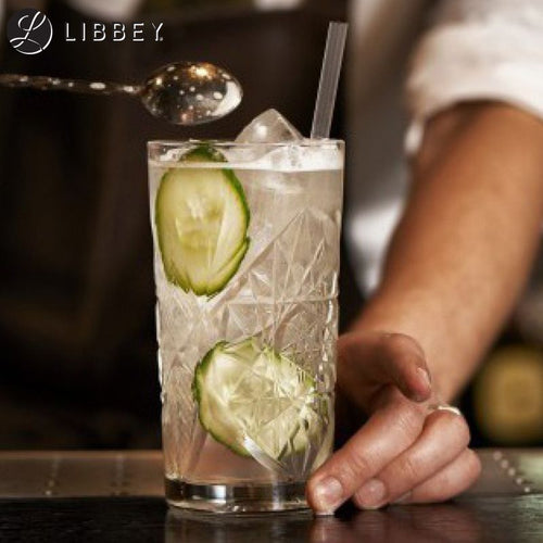 47 3 Cl Libbey Hobstar Softdrinkglas aus Glas - Set mit 12 Stück