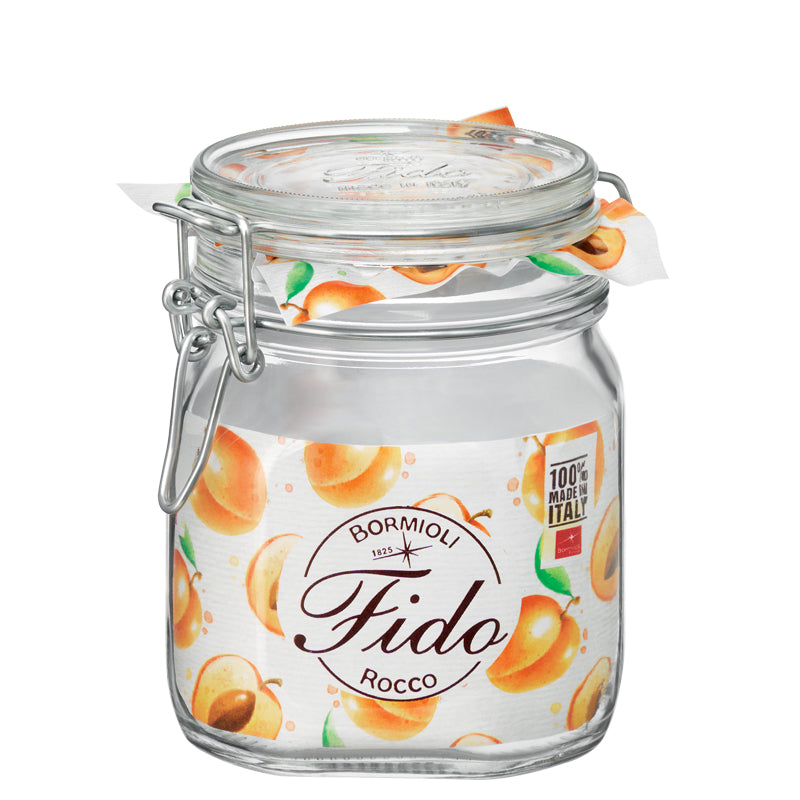75 Cl Bormioli Rocco Fido Vasetto Ermetico In Vetro Set 6 Pz