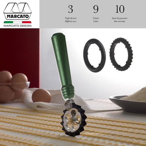 Marcato Pasta Wheel Roulette Tagliapasta En Acier Inoxydable