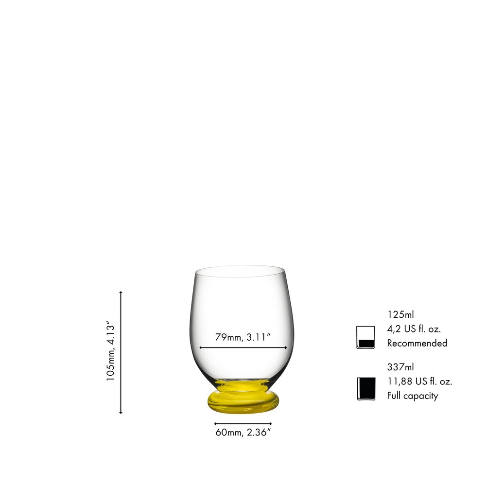 33.7 cl - Riedel Fatto a Mano Bicchiere Multiuso Piccolo In Vetro