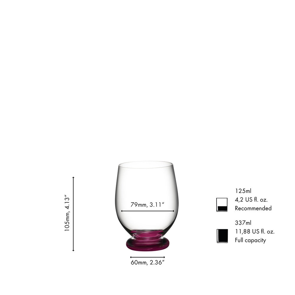 33.7 cl - Riedel Fatto a Mano Bicchiere Multiuso Piccolo In Vetro