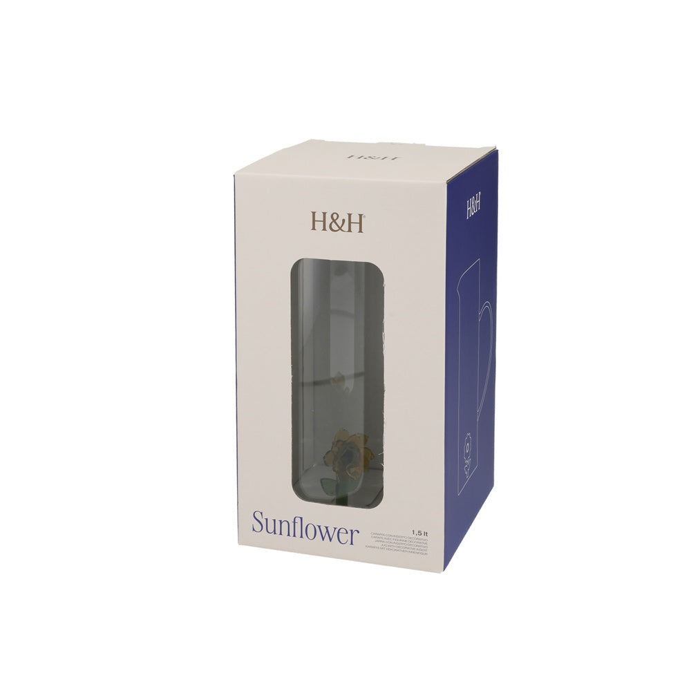 150 cl - H&H Decoratieve Borosilicaatglas Kan