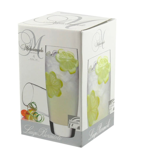 31 Cl Bormioli Luigi Michelangelo Cocktailglas aus Glas Set 4 Stk
