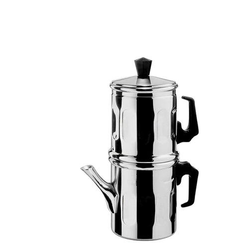 Ilsa Diamante Neapolitanische Kaffeemaschine aus Aluminium