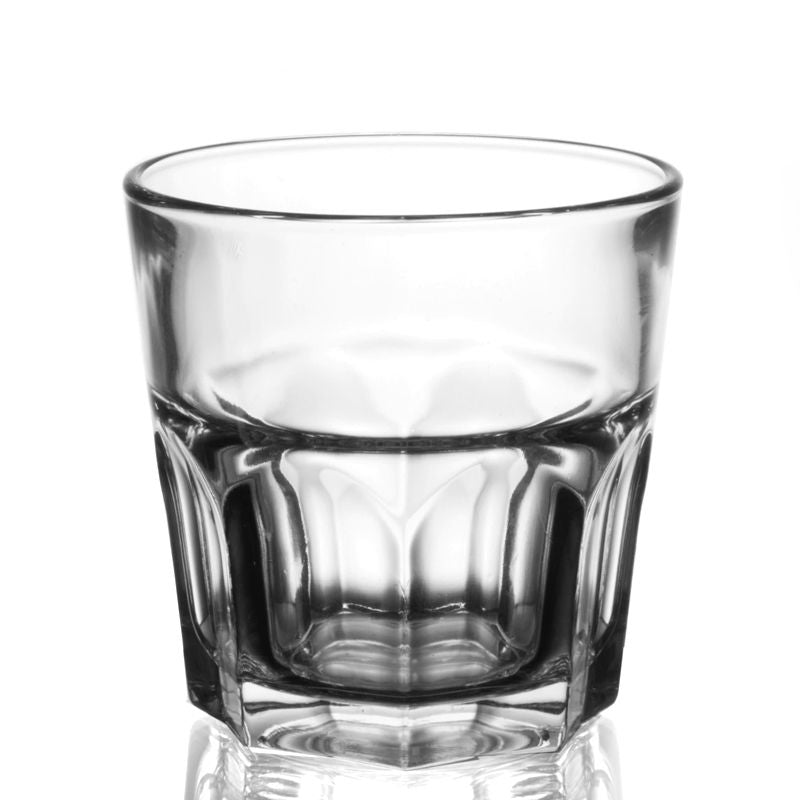 16 Cl Arcoroc Granity Vaso de whisky de vidrio templado Set de 6 piezas