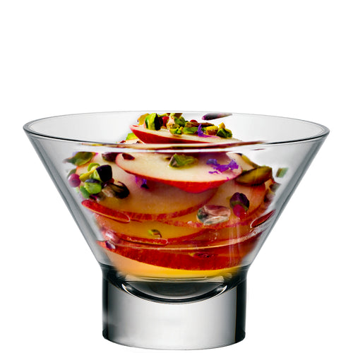 37 5 Cl Bormioli Rocco Ypsilon Eisbecher aus Glas Set mit 2 Teilen