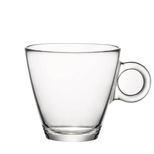 23 Cl Bormioli Rocco Easy Bar Tasse à cappuccino en verre trempé Set 12 Pcs