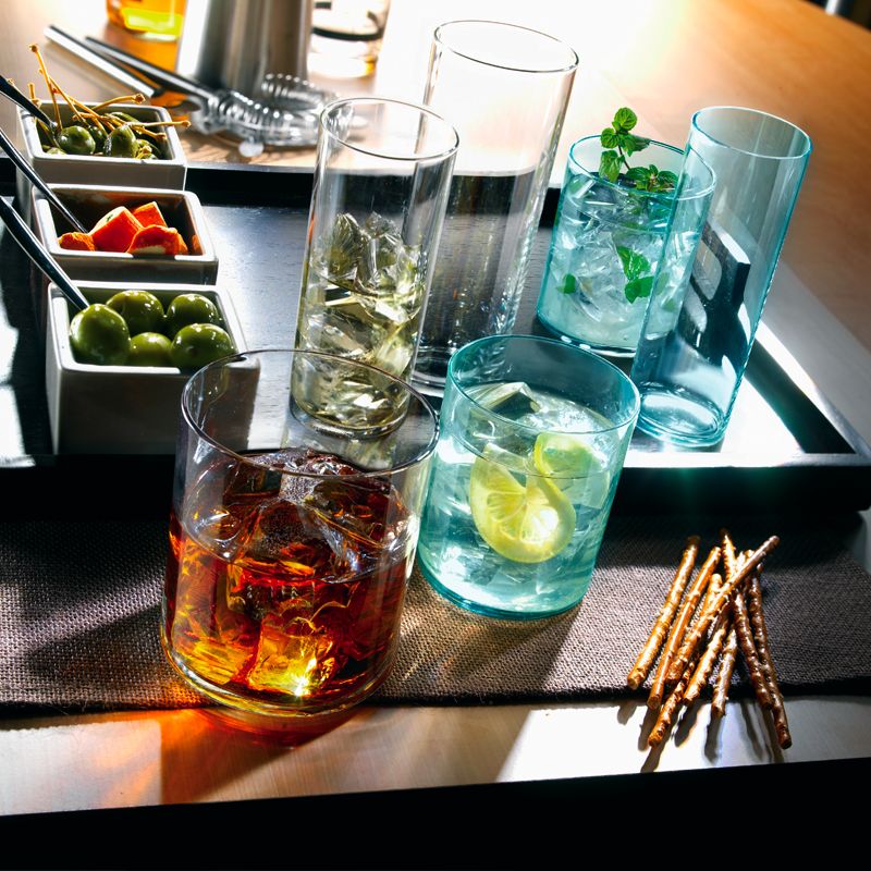 28 Cl Bormioli Rocco Aere Verre à Eau En Verre Trempé Set 3 pièces