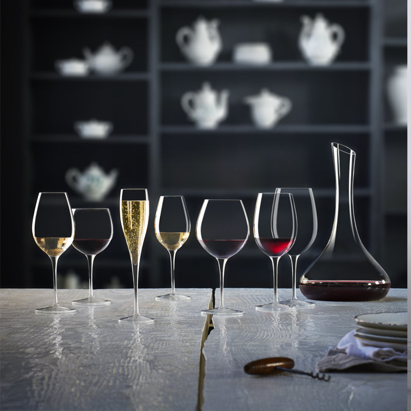 66 Cl Bormioli Luigi Vinoteque Rotweinglas Aus Glas Set mit 6 Stück