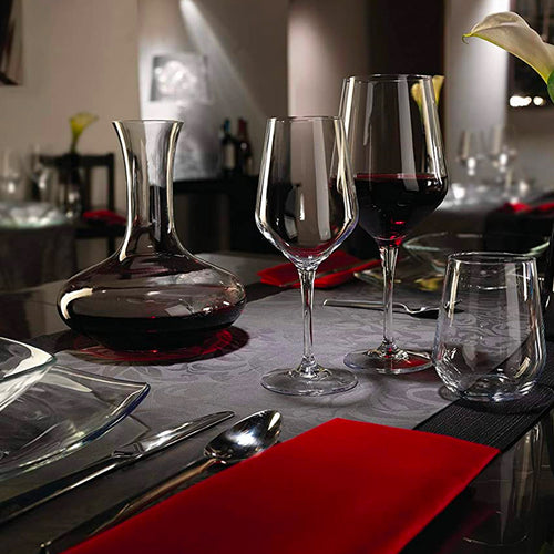 65 Cl Bormioli Rocco Electra Verre à Vin Rouge en Verre - Lot de 6 Pièces