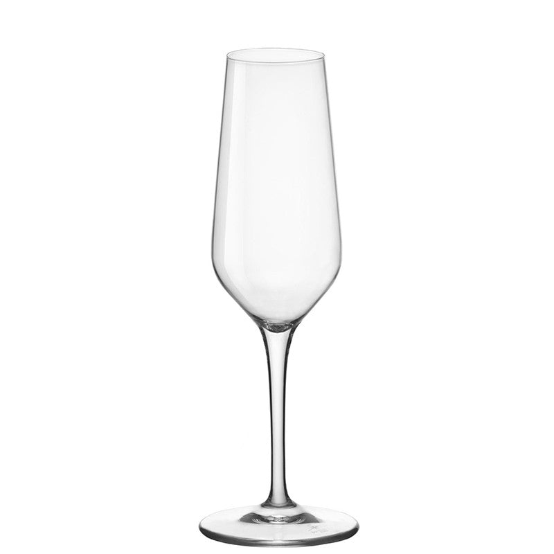 23 Cl Bormioli Rocco Electra Champagnerflöte aus Glas Set mit 6 Teilen