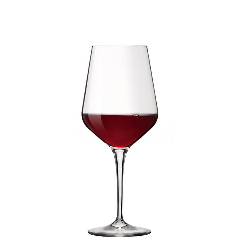 44 Cl Bormioli Rocco Premium Red Wine Glass in Glass Set of 6 Pieces