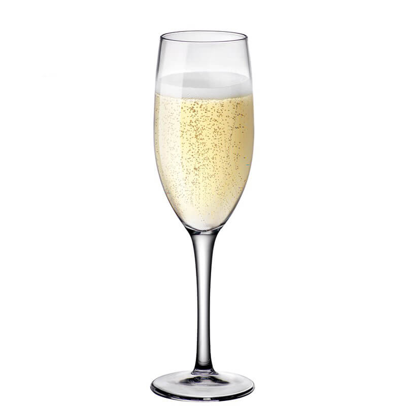 38 Cl Bormioli Rocco New Kalix Fluteglas in Gehard Glas - Set van 12 Stuks