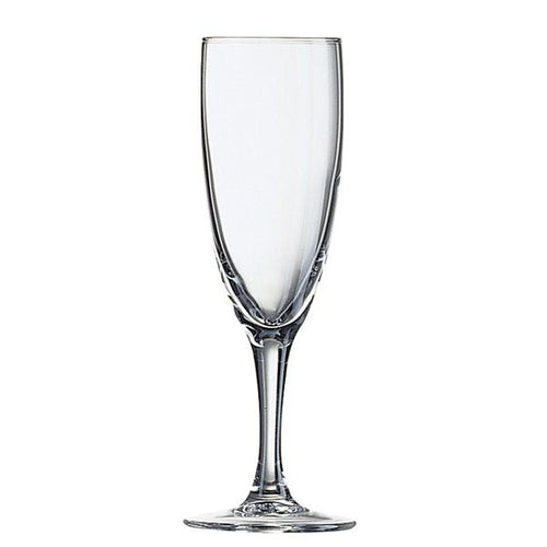 17 Cl Arcoroc Elegance Calice Flute In Vetro Set 12 Pezzi