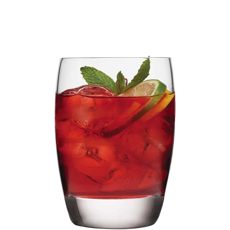 34 5 Cl Bormioli Luigi Michelangelo Verre à eau en verre Set de 4 pièces