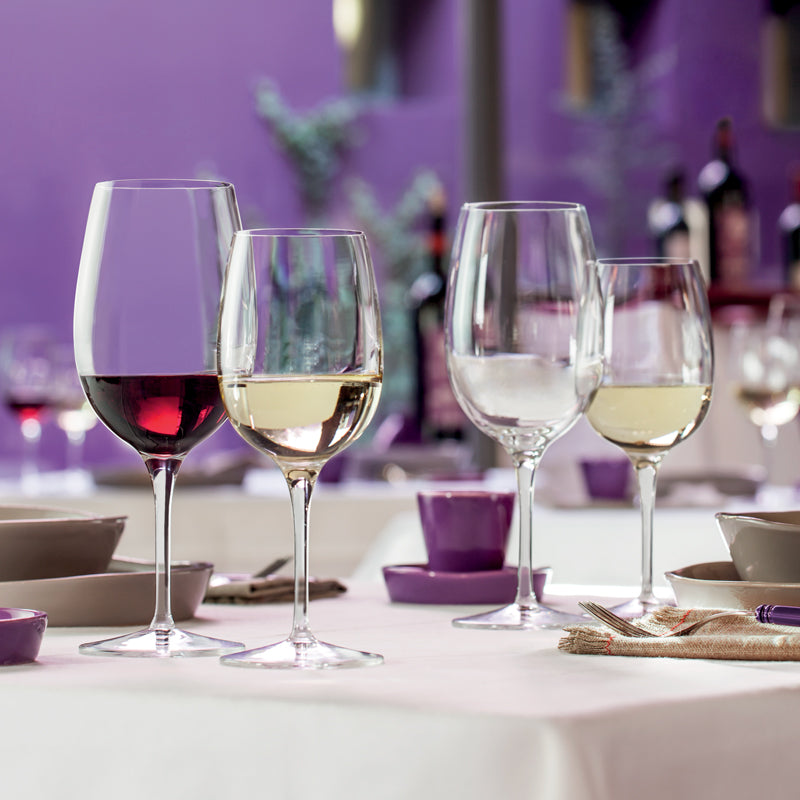 32 5 Cl Bormioli Luigi Palace Verre à vin blanc en verre Set de 6 pièces