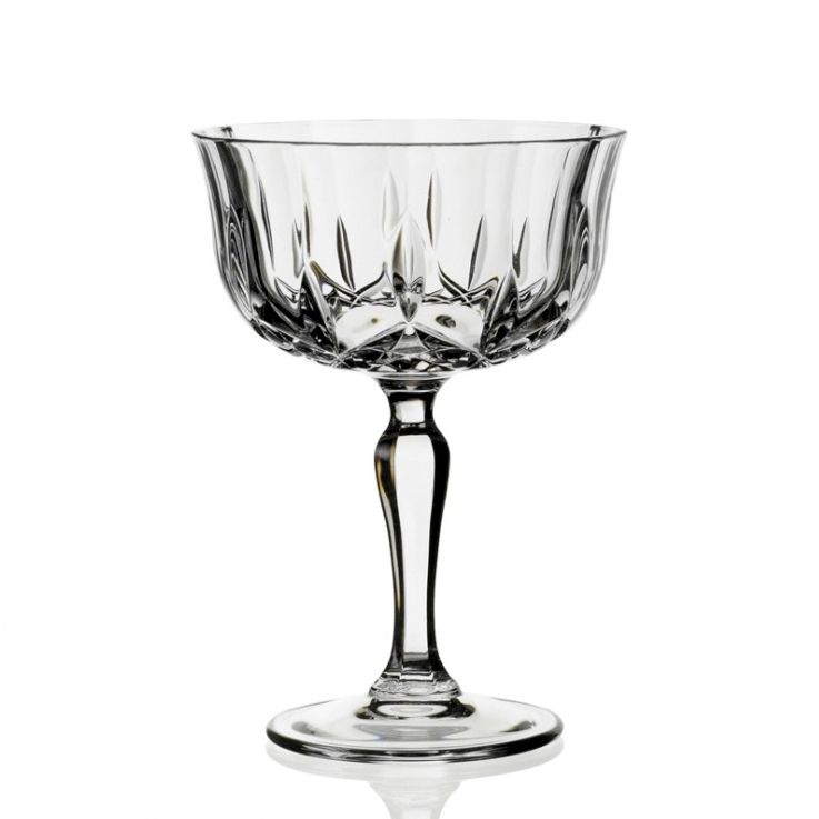 24 Cl Rcr Opera Coppa Champagne In Vetro Set 6 Pezzi