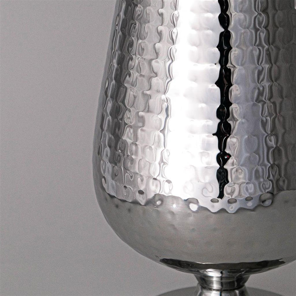 15 cm - Portofino Double Wall Rafraîchisseur porte-bouteilles surélevé en acier satiné