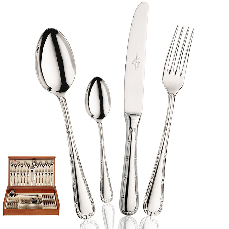 Pintinox Filet Service De Couverts En Acier Inoxydable Set 75 Pcs