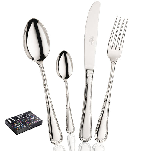 Pintinox Filet Service De Couverts En Acier Inoxydable Set 49 Pcs