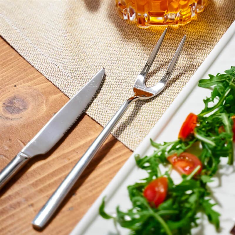 Abert Ergo Fourchette À Viande En Acier Inoxydable Set de 12 Pcs