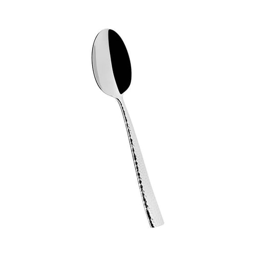Abert Rinascimento Cucchiaio Tavola Martellato In Acciaio Inox Set 12 Pz