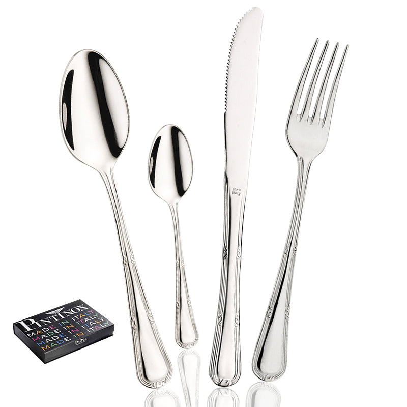Pintinox ValenciaCubertería de acero inoxidable set de 49 piezas