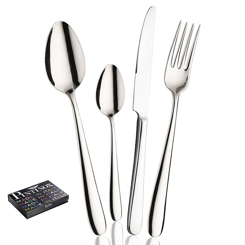 Pintinox MaitreCubertería de acero inoxidable set de 75 piezas