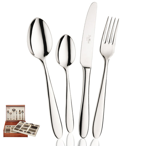 Pintinox Ritz Service De Couverts En Acier Inoxydable Set 126 Pcs