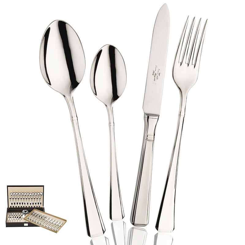 Pintinox Leonardo Service de couverts en acier inox Set de 75 pz