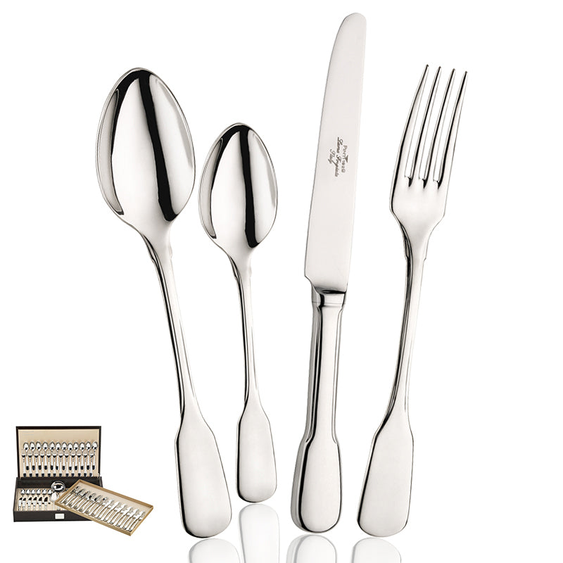 Pintinox Spaten Servizio Posate In Acciaio Inox Set 75 Pz