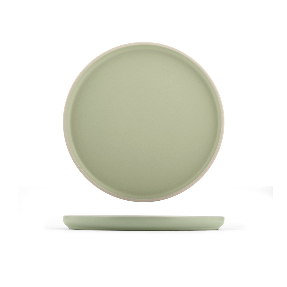 H&H Bergen service d'assiettes en grès - set 18 pièces