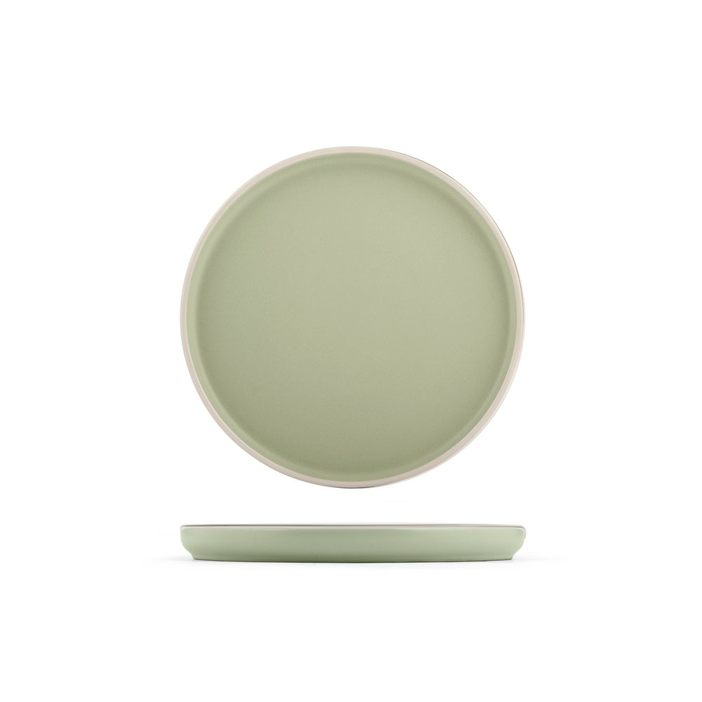 H&H Bergen service d'assiettes en grès - set 18 pièces