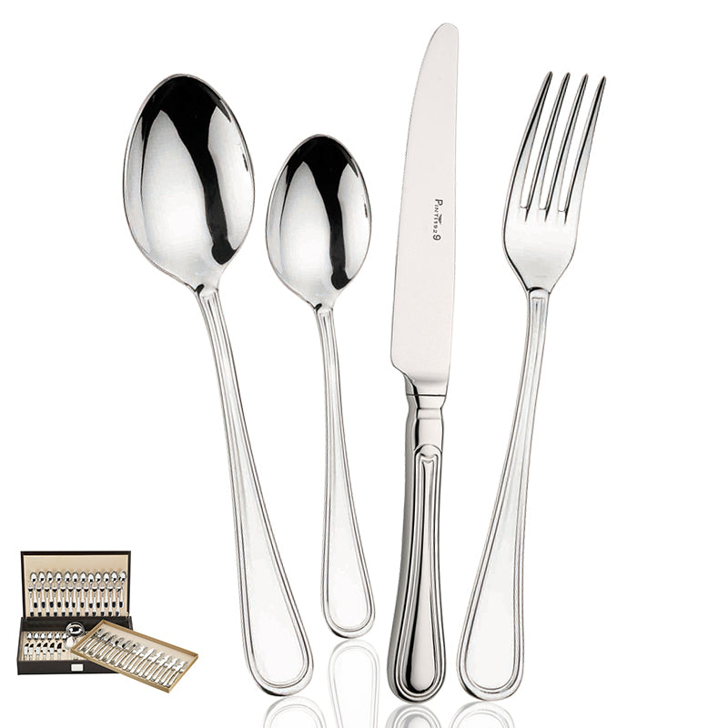 Pintinox Byron Service Couverts En Acier Inoxydable Set de 75 Pcs